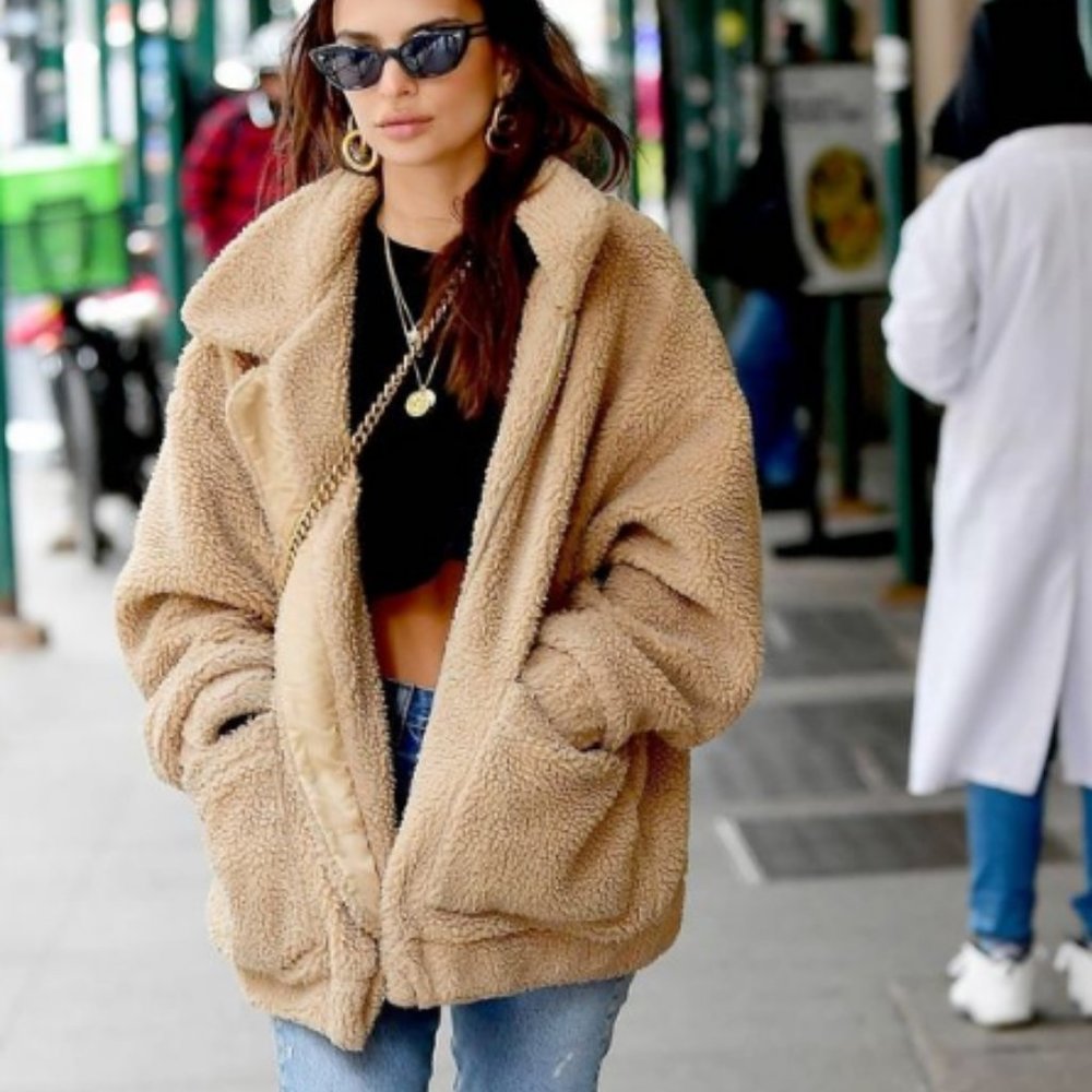 I.AM.GIA Teddy Pixie Coat Caramel - Picture 5 of 5